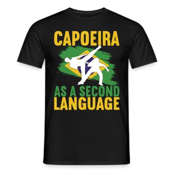 Capoeira Capoeirista - Männer T-Shirt - Schwarz - Vorne - AI Model Male 178 light (178cm)