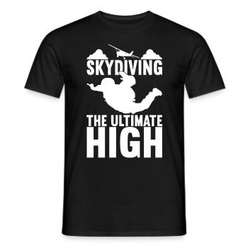 Parachutiste Parachutiste - T-shirt homme - noir - Devant - AI Model Male 178 light (178cm)
