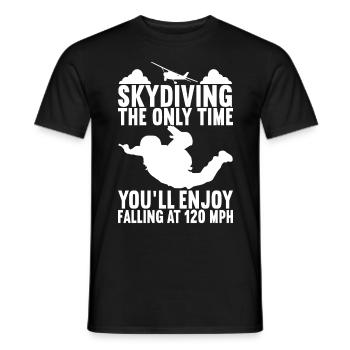 Parachutiste Parachutiste - T-shirt homme - noir - Devant - AI Model Male 178 light (178cm)