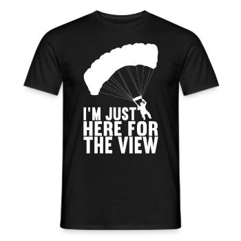 Parachutiste Parachutiste - T-shirt homme - noir - Devant - AI Model Male 178 light (178cm)