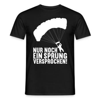 Parachutiste Parachutiste - T-shirt homme - noir - Devant - AI Model Male 178 light (178cm)
