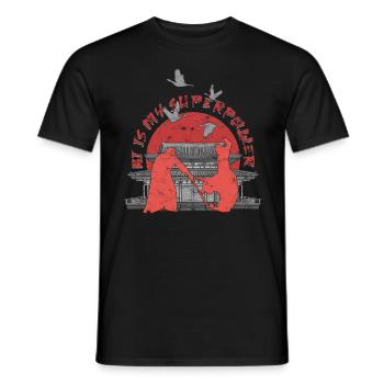 Aikido Aikidoka Ki Is My Superpower - Männer T-Shirt - Schwarz - Vorne - AI Model Male 178 light (178cm)