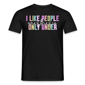 Anesthetist Doctor Hospital Nurse - Männer T-Shirt - Schwarz - Vorne - AI Model Male 178 light (178cm)