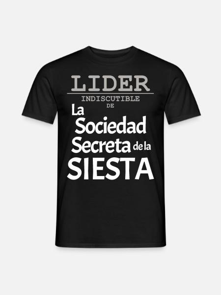 ANFÜHRER der Nap-Geheimgesellschaft - Männer T-Shirt - Schwarz