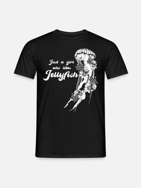 Méduses Fleurs Gelées De Mer - T-shirt homme - noir