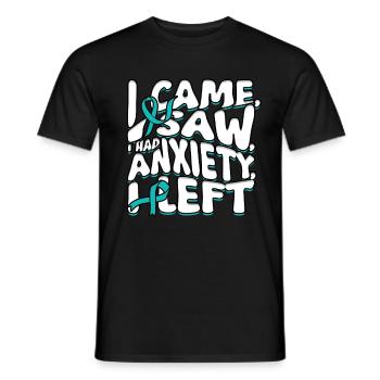 Trouble anxieux Troubles anxieux - T-shirt homme - noir - Devant - AI Model Male 178 light (178cm)