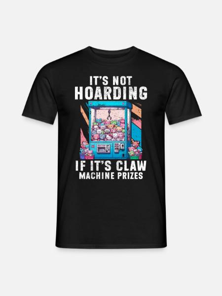 Greifautomat Kraller Greifer - Männer T-Shirt - Schwarz