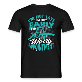 Trouble anxieux Troubles anxieux - T-shirt homme - noir - Devant - AI Model Male 178 light (178cm)