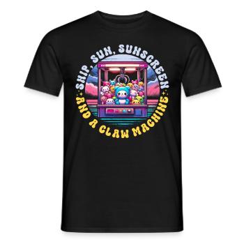 Pince automatique Pince Kraller - T-shirt homme - noir - Devant - AI Model Male 178 light (178cm)