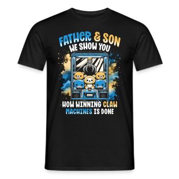 Pince automatique Pince Kraller - T-shirt homme - noir - Devant - AI Model Male 178 light (178cm)