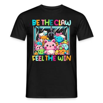 Gripper Be The Claw Ressentez la victoire - T-shirt homme - noir - Devant - AI Model Male 178 light (178cm)