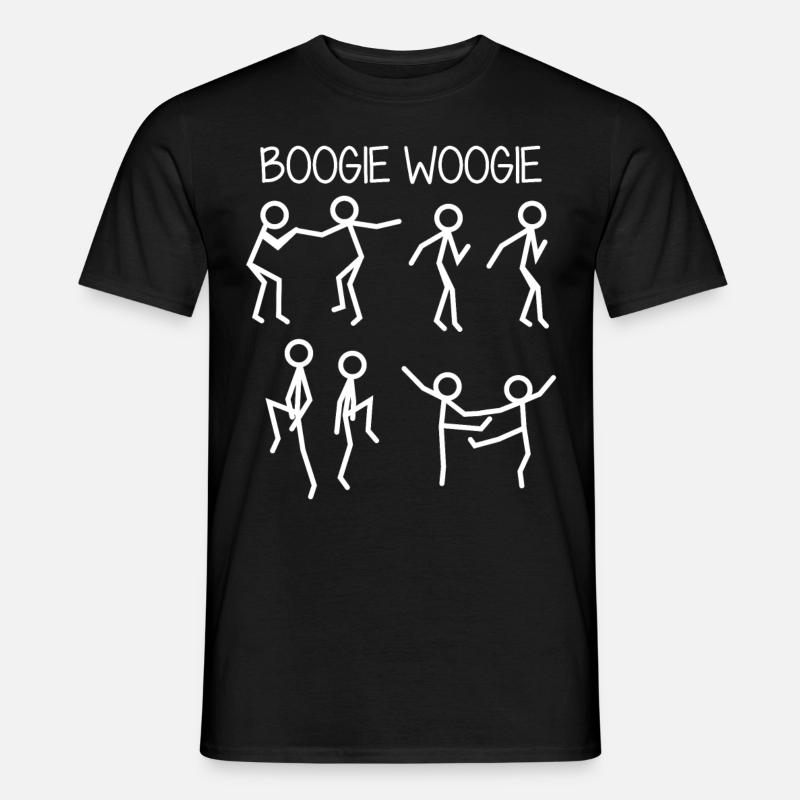 Boogie Woogie Danse Boogie-Woogie - T-shirt homme - noir