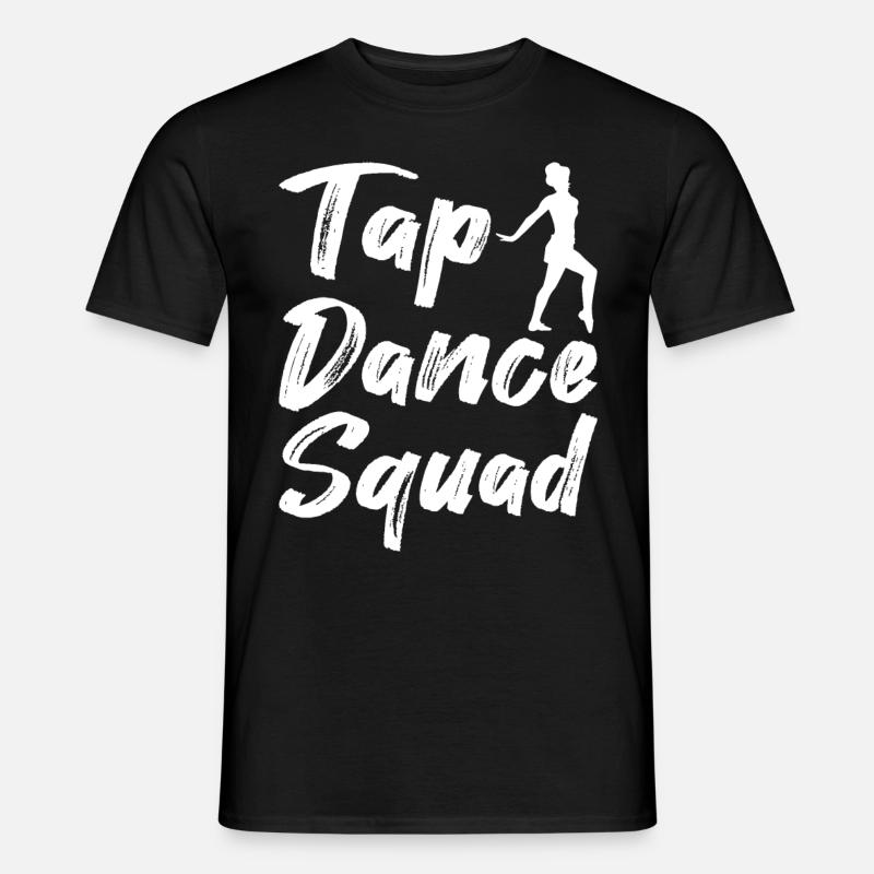 Stepptanz Stepptänzer - Männer T-Shirt - Schwarz