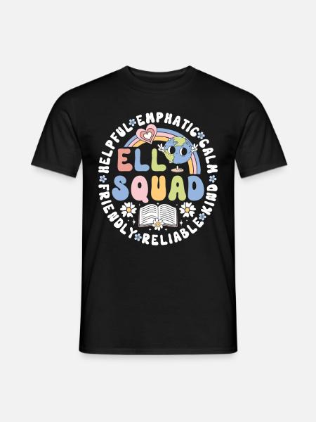 Englischlehrerin Englischlehrer Nachhilfelehrer - Männer T-Shirt - Schwarz