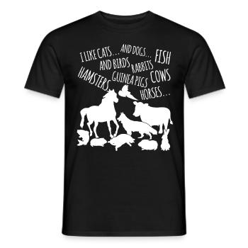 Vétérinaire Assistant(e) Vétérinaire - T-shirt homme - noir - Devant - AI Model Male 178 light (178cm)