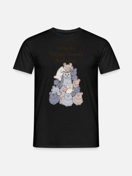 Veterinary Assistant Cats Veterinarian - Men's T-Shirt - black