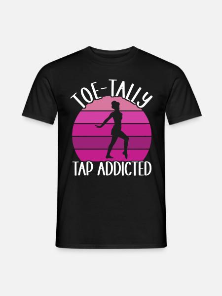 Tap Dance Tap Dancer - Men's T-Shirt - black