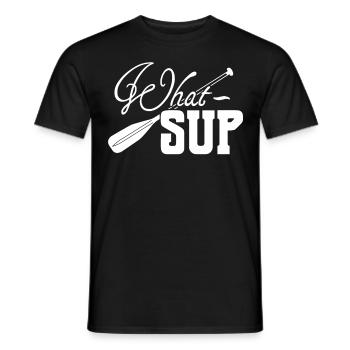SUP Board Joke Stand up Paddling - T-shirt homme - noir - Devant - AI Model Male 178 light (178cm)