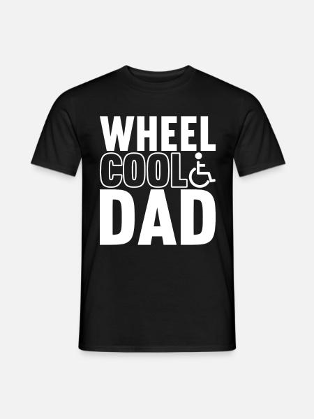 Wheelchair users Wheelchair - Men's T-Shirt - black