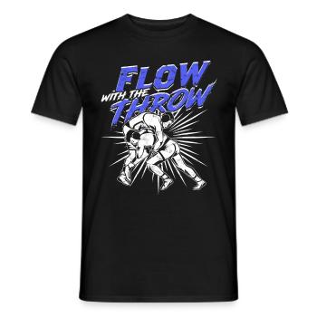 Sambo Flow Avec Le Plaid - T-shirt homme - noir - Devant - AI Model Male 178 light (178cm)