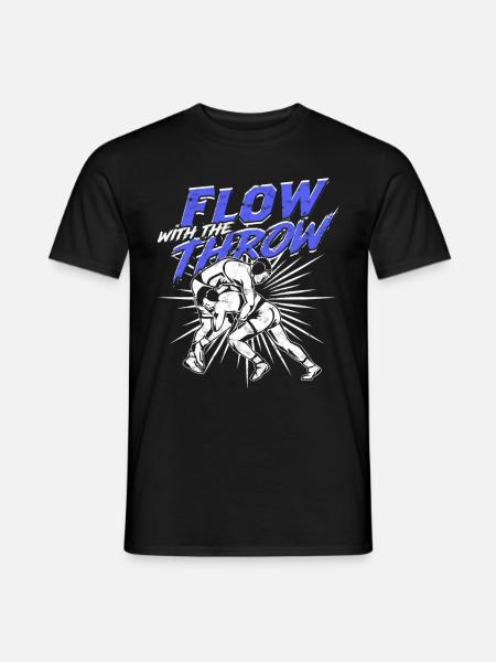 Sambo Flow With The Throw - Men's T-Shirt - black