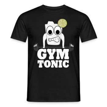 Gymnase Soulevé de terre Motivation Musculation - T-shirt homme - noir - Devant - AI Model Male 178 light (178cm)