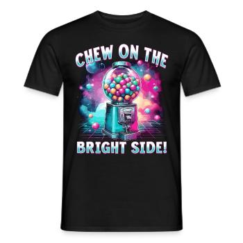 Süßigkeitenspender Kaugummiautomat - Männer T-Shirt - Schwarz - Vorne - AI Model Male 178 light (178cm)