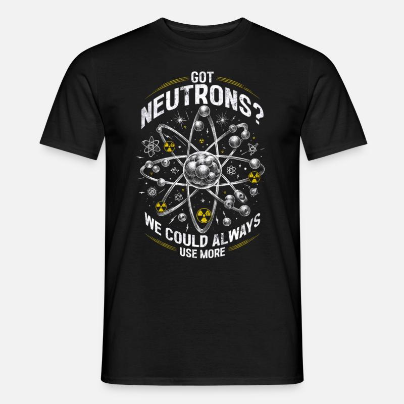 Nuclear Engineer Nuclear Technician - Men’s T-shirt - black