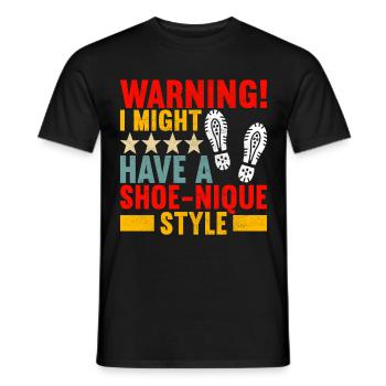 Sneakerhead Sneaker Collector - Men's T-Shirt - black - Front - AI Model Male 178 light (178cm)