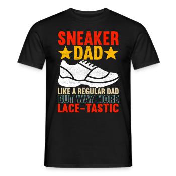 Sneakerhead Collectionneur de baskets - T-shirt homme - noir - Devant - AI Model Male 178 light (178cm)