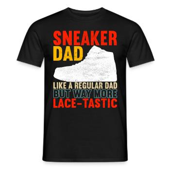 Sneakerhead Collectionneur de baskets - T-shirt homme - noir - Devant - AI Model Male 178 light (178cm)