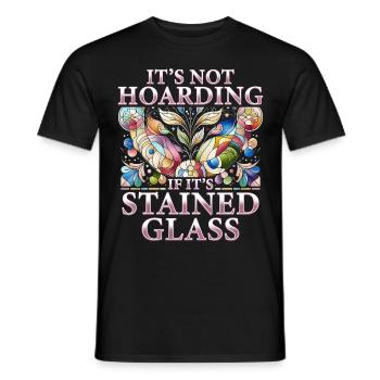 Glasmalerei Glaskünstler Glasmaler - Männer T-Shirt - Schwarz - Vorne - AI Model Male 178 light (178cm)