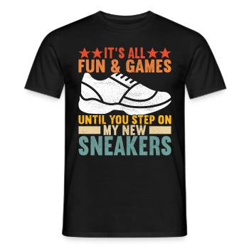 Sneakerhead Sneaker Collector - Men's T-Shirt - black - Front - AI Model Male 178 light (178cm)