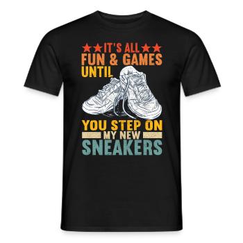 Sneakerhead Sneaker Collector - Men's T-Shirt - black - Front - AI Model Male 178 light (178cm)
