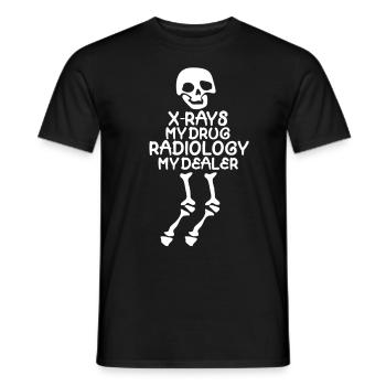 X -ray Radiologist Radiography Radiology - Männer T-Shirt - Schwarz - Vorne - AI Model Male 178 light (178cm)
