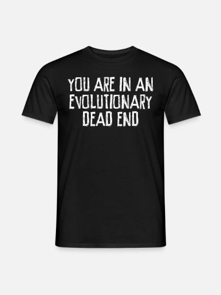 Darwinisme Misanthrope Darwin - T-shirt homme - noir