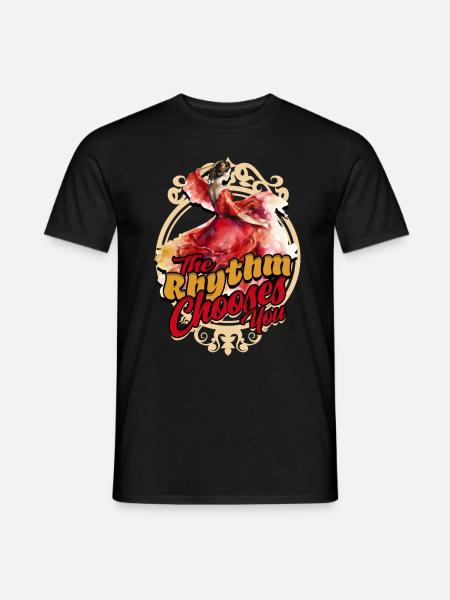 Flamenco Le rythme vous choisit - T-shirt homme - noir