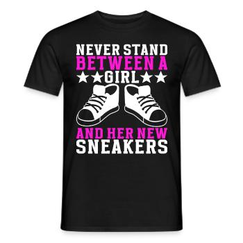 Sneakerhead Sneaker Collector - Men's T-Shirt - black - Front - AI Model Male 178 light (178cm)