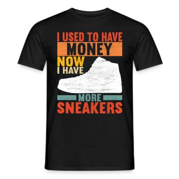 Sneakerhead Sneaker Collector - Men's T-Shirt - black - Front - AI Model Male 178 light (178cm)