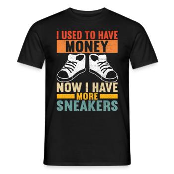 Sneakerhead Collectionneur de baskets - T-shirt homme - noir - Devant - AI Model Male 178 light (178cm)