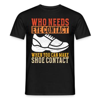 Sneakerhead Collectionneur de baskets - T-shirt homme - noir - Devant - AI Model Male 178 light (178cm)