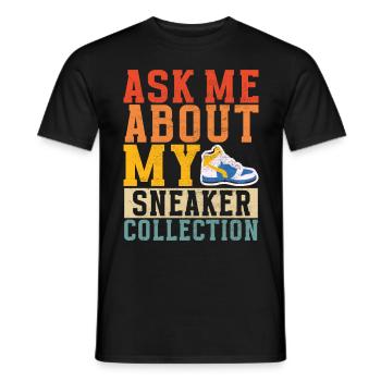 Sneakerhead Sneaker Collector - T-shirt homme - noir - Devant - AI Model Male 178 light (178cm)