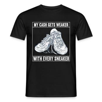 Sneakerhead Sneaker Collector - Men's T-Shirt - black - Front - AI Model Male 178 light (178cm)