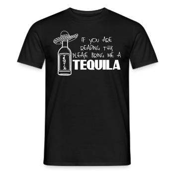 Tequila Tequilas Mexique - T-shirt homme - noir - Devant - AI Model Male 178 light (178cm)