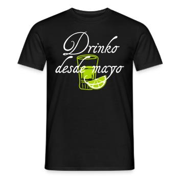Tequila Tequila Mexique - T-shirt homme - noir - Devant - AI Model Male 178 light (178cm)