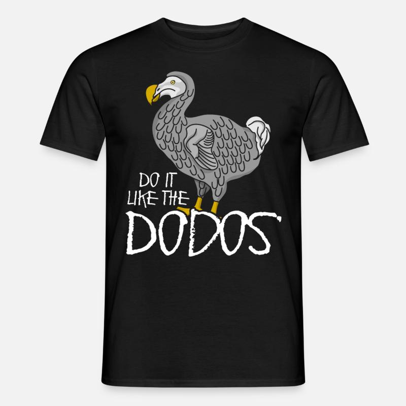 Dodo Joke - Männer T-Shirt - Schwarz