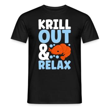 Marine Biology Marine Biologist - Men's T-Shirt - black - Front - AI Model Male 178 light (178cm)
