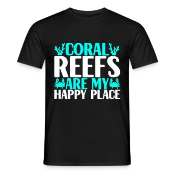 Marine Biology Marine Biologist - Men's T-Shirt - black - Front - AI Model Male 178 light (178cm)