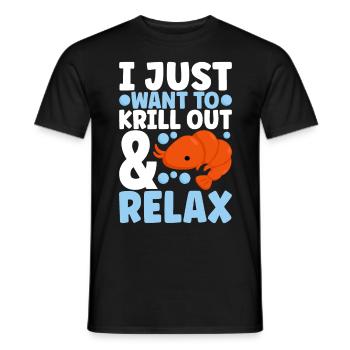 Marine Biology Marine Biologist - Men's T-Shirt - black - Front - AI Model Male 178 light (178cm)