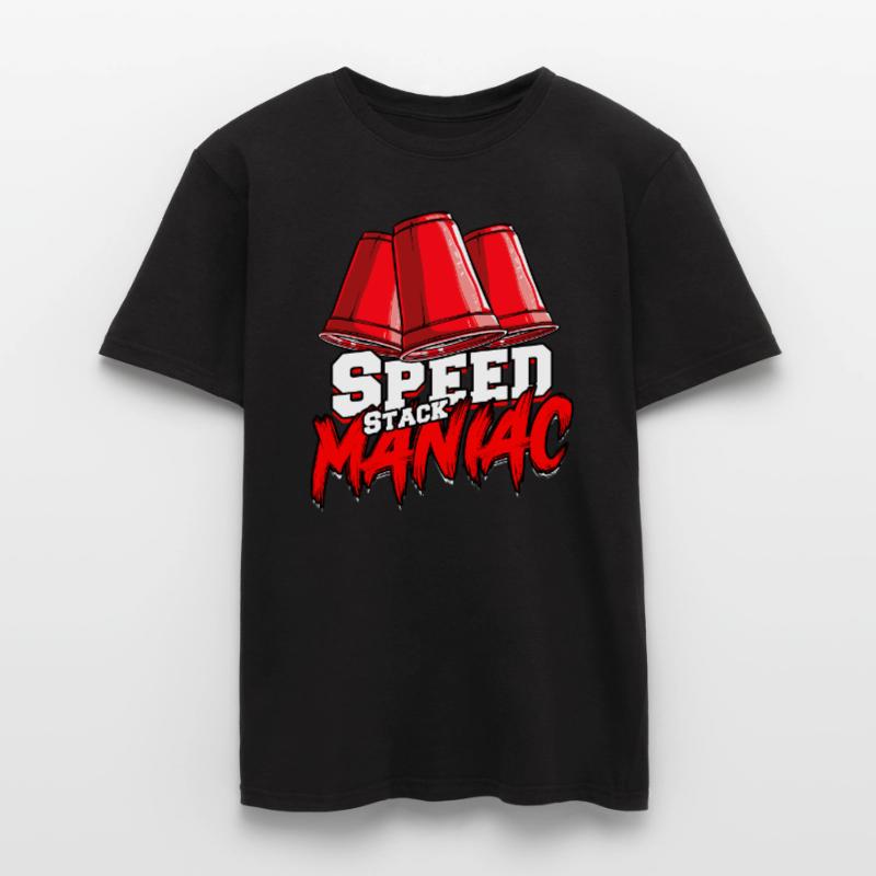 Cup Stacking Speed Stack Maniac Men's T-Shirt